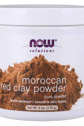 NOW Foods - Red Clay Powder Moroccan - 170 grams